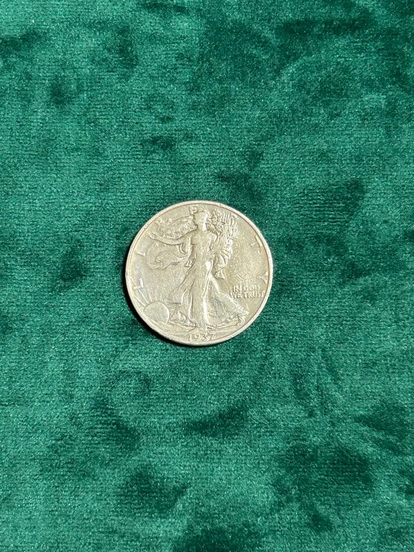 ウォーキングリバティ銀貨5枚