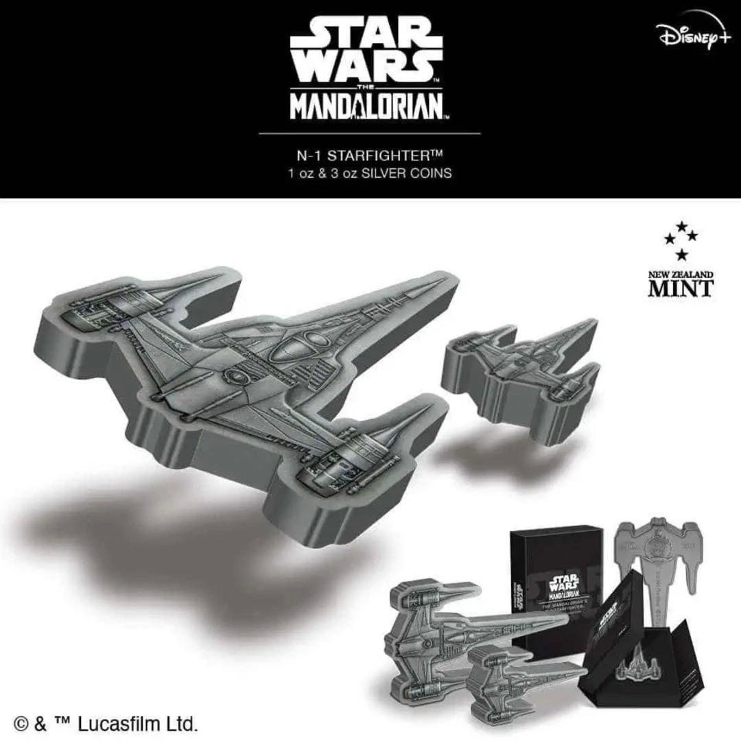 銀貨 ディズニー スターウォーズ NGC MS70 最高鑑定 3オンス 純銀