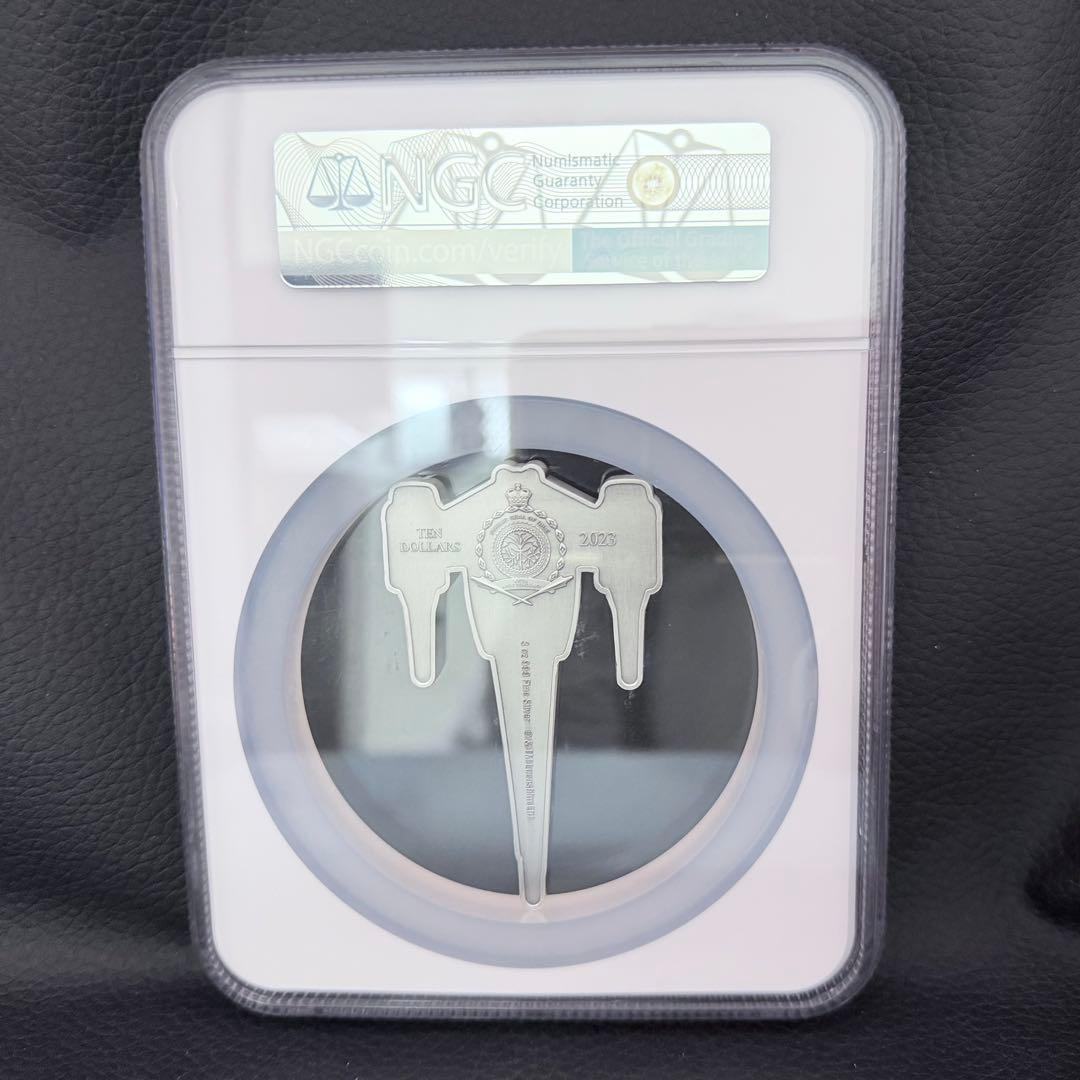 銀貨 ディズニー スターウォーズ NGC MS70 最高鑑定 3オンス 純銀
