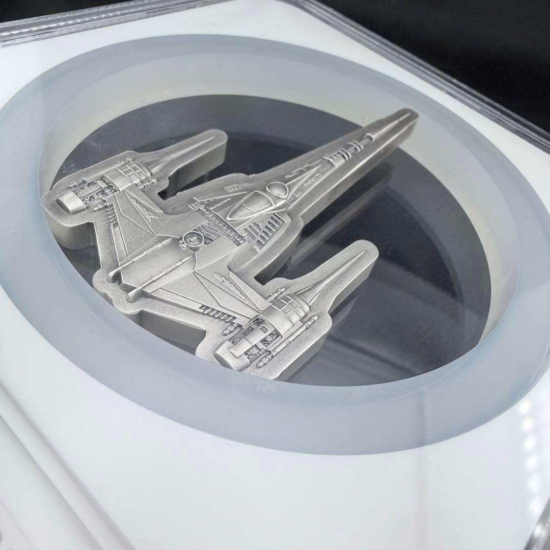 銀貨 ディズニー スターウォーズ NGC MS70 最高鑑定 3オンス 純銀