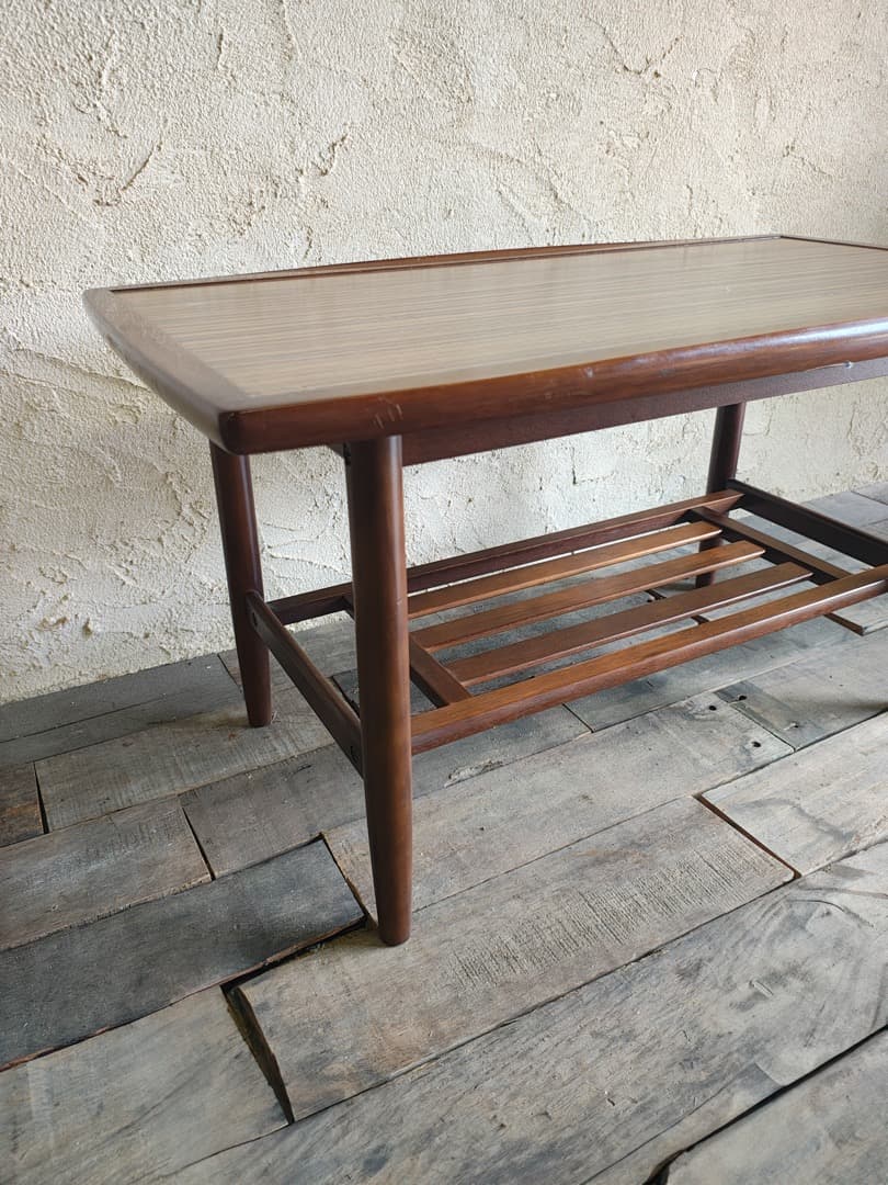 コーヒーテーブル　カリモク　ビンテージ　ちゃぶ台　M0168