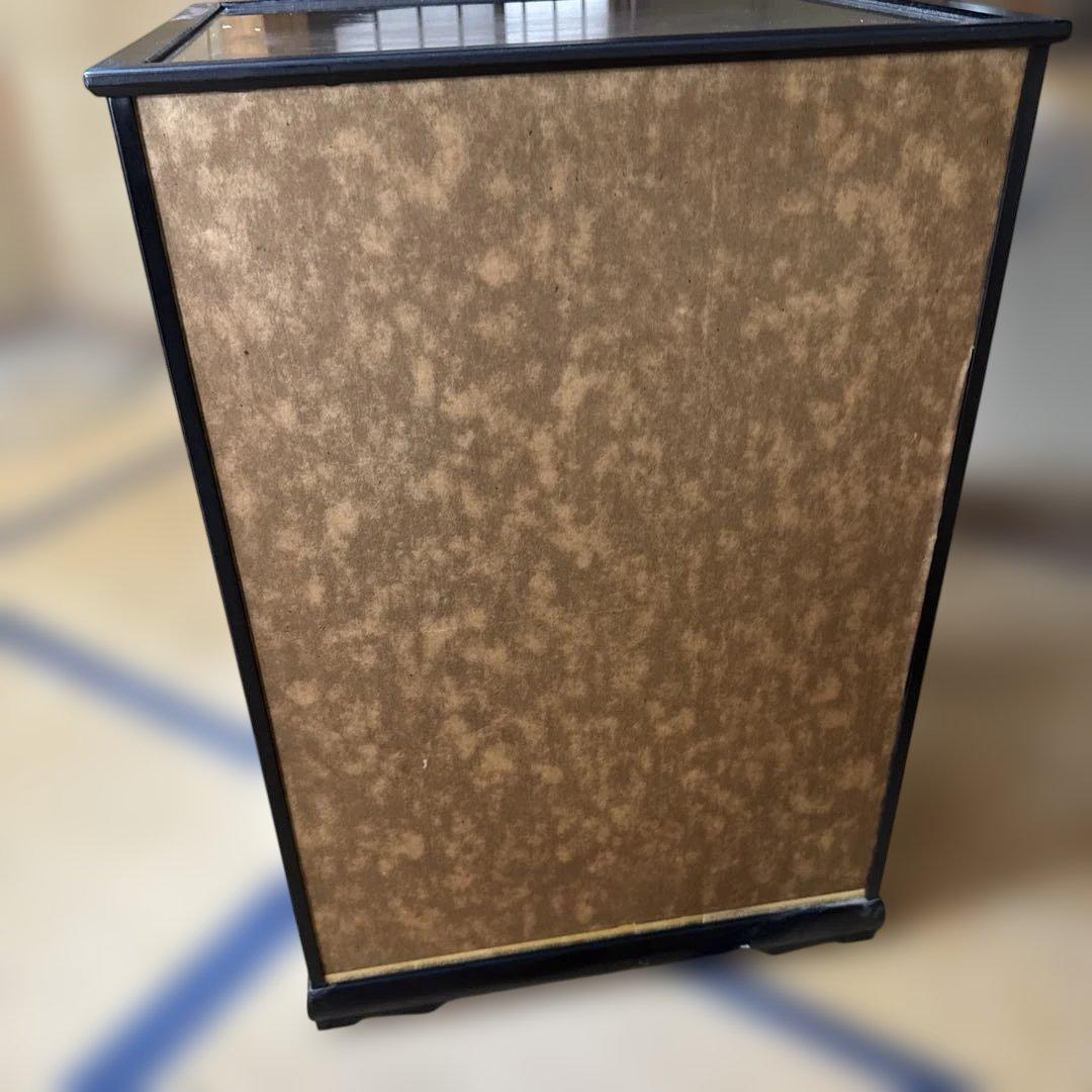 嘉美礼作 花嫁人形 白無垢 ガラスケース入り 木札・鶴飾り付き 和装人形