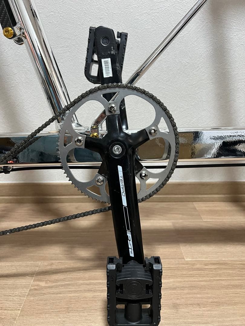 孤品 電鍍銀色 Pacific CarryMe 折りたたみ自転車