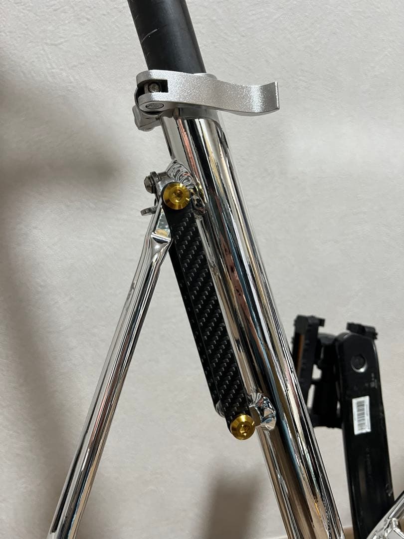 孤品 電鍍銀色 Pacific CarryMe 折りたたみ自転車