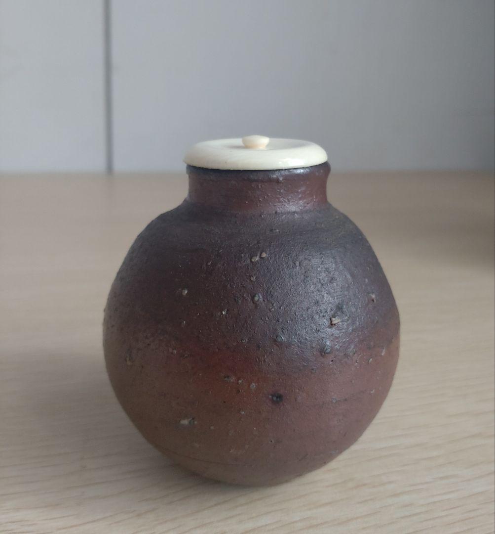 【人間国宝　最上位】藤原雄　備前茶碗　共箱　栞付　金重陶陽　山本陶秀　伊勢崎淳