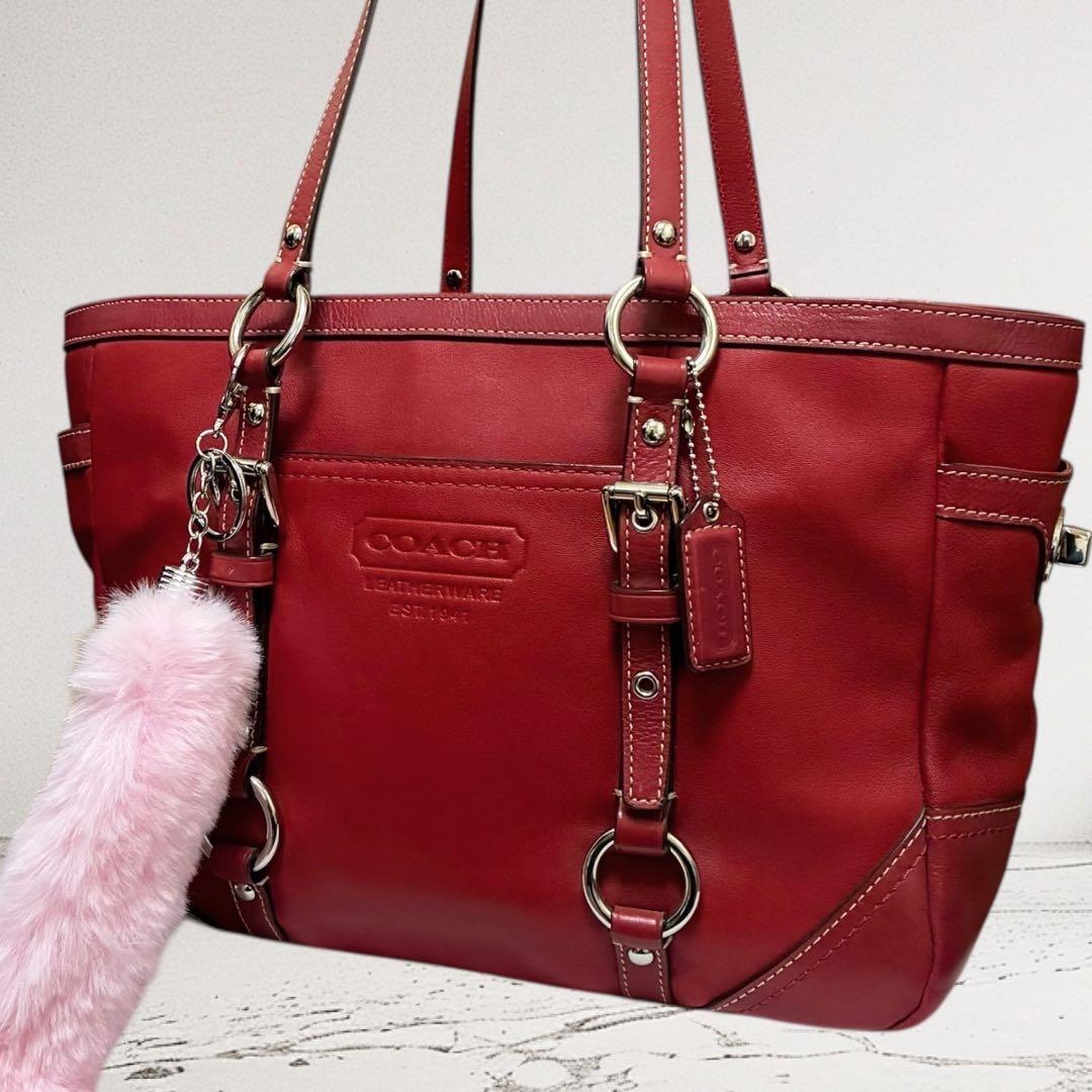 y2k COACH コーチ トートバッグ ハンド ターンロック アーカイブ 平成