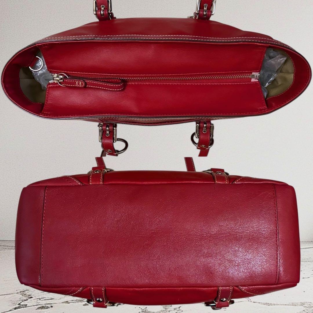 y2k COACH コーチ トートバッグ ハンド ターンロック アーカイブ 平成