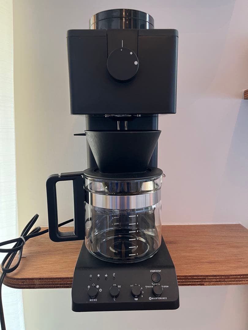 ツインバードコーヒーメーカーCM-D465(Bブラック)