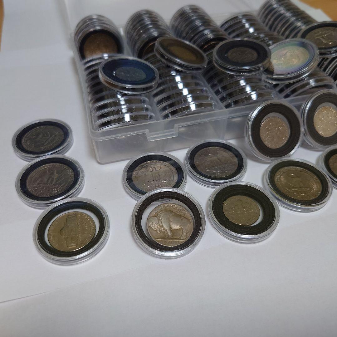 【全195枚】旧銀貨・旧アメリカ硬貨