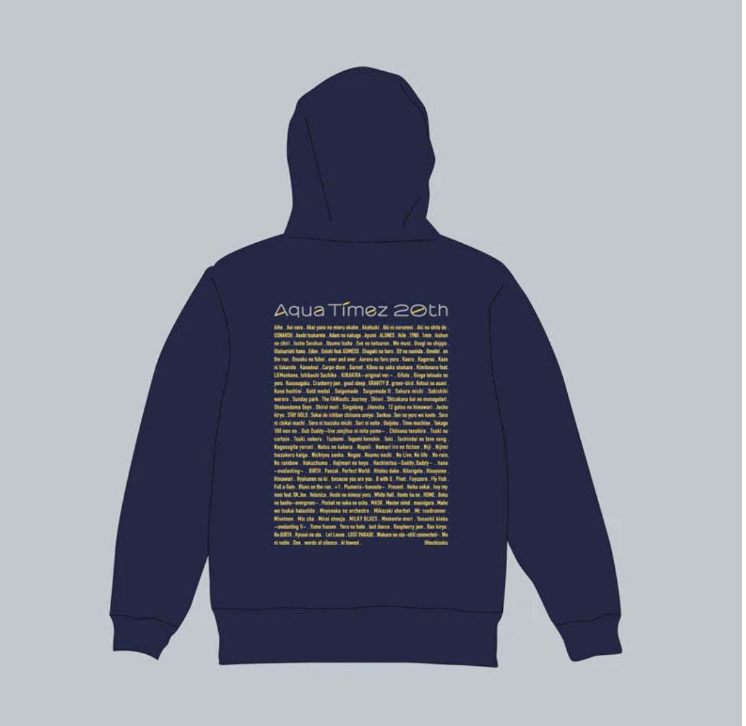 k*a様 裏起毛フーディ XL AquaTimez