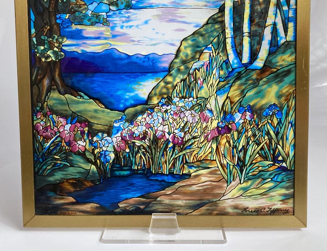 ルイス・C・ティファニー レインボー 虹 ステンドグラス グラスマスターズ