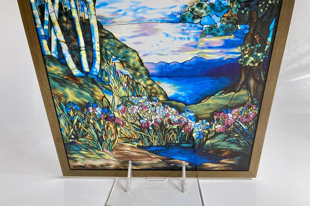 ルイス・C・ティファニー レインボー 虹 ステンドグラス グラスマスターズ