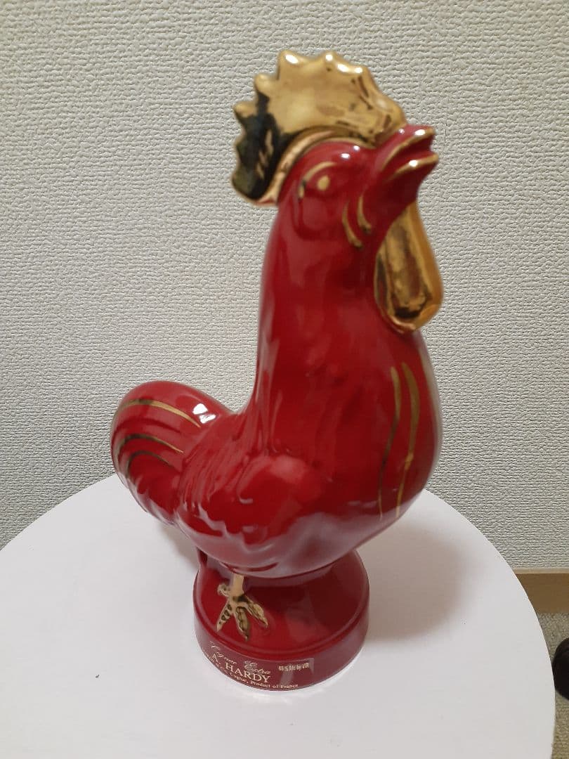 A.HARDY COGNAC ニワトリ 陶器 コニャック750ml 40% 箱入