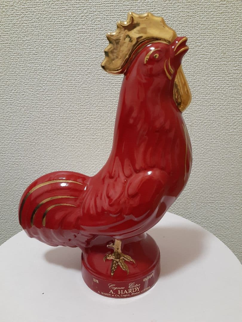 A.HARDY COGNAC ニワトリ 陶器 コニャック750ml 40% 箱入