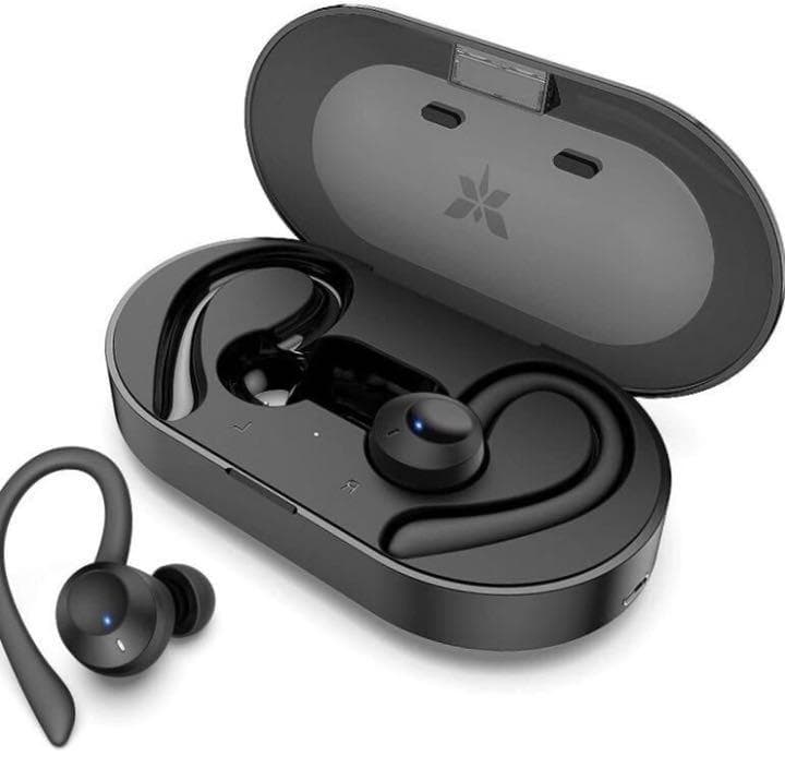 どんなに激しい動きでも耳から落下しない＆不快感0で超快適♪❤スポーツイヤホン