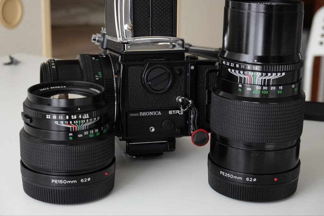 実用品ゼンザ ブロニカ bronica etr siセット付属品多数