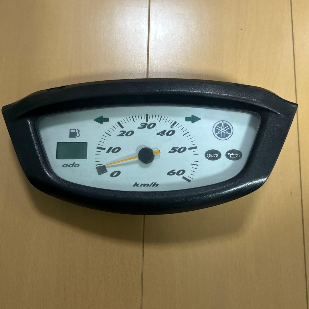 ジョグ SA16 リモコンジョグ メーター 実働　距離浅　ヤマハ