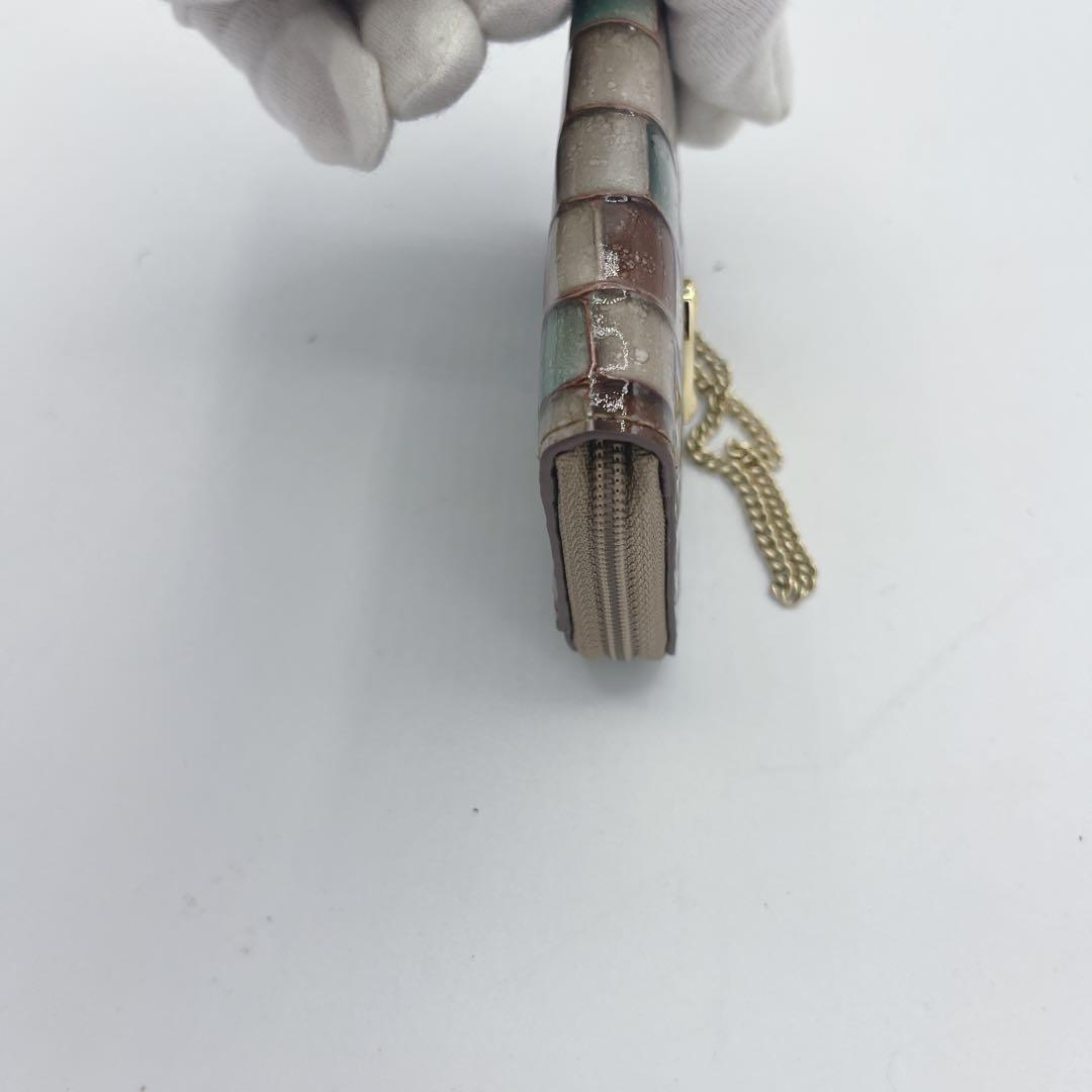 未使用級⚫︎ATAO アタオ キーケース L字ファスナー ケース 金具