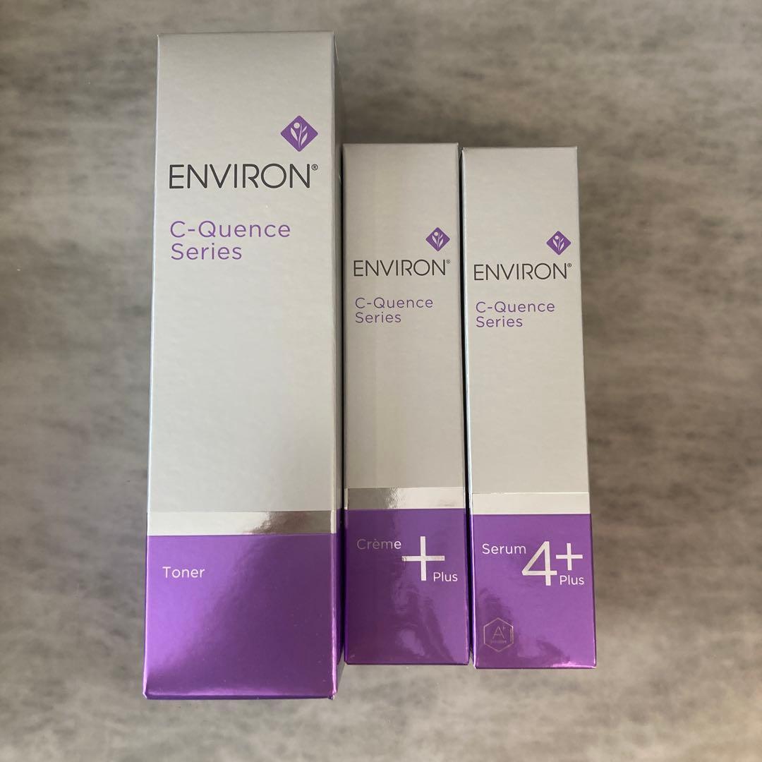 エンビロン ENVIRON C－クエンス トーナー　クリーム　セラム4+