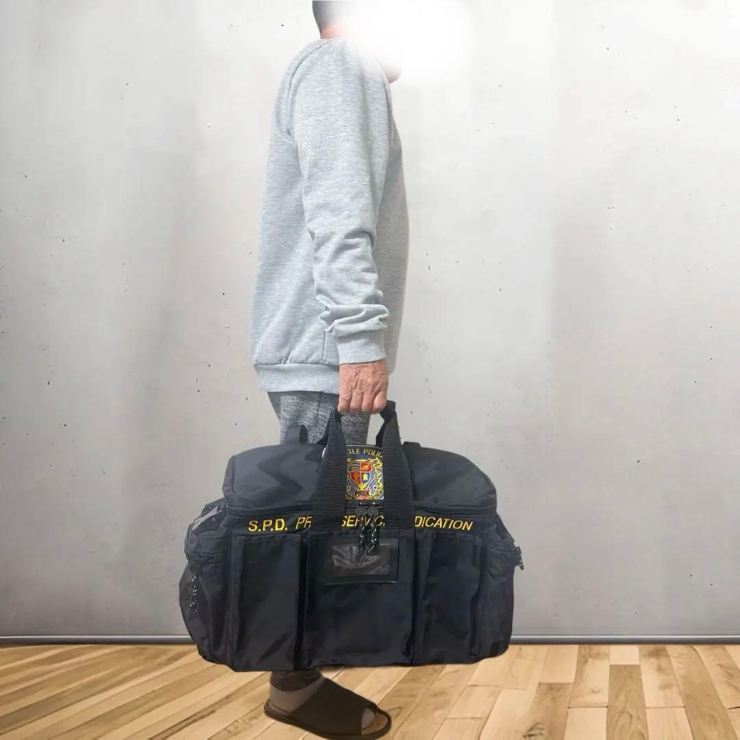 ★一般非売品★激レア【新品】シアトル市警察　公式ボストンバッグ