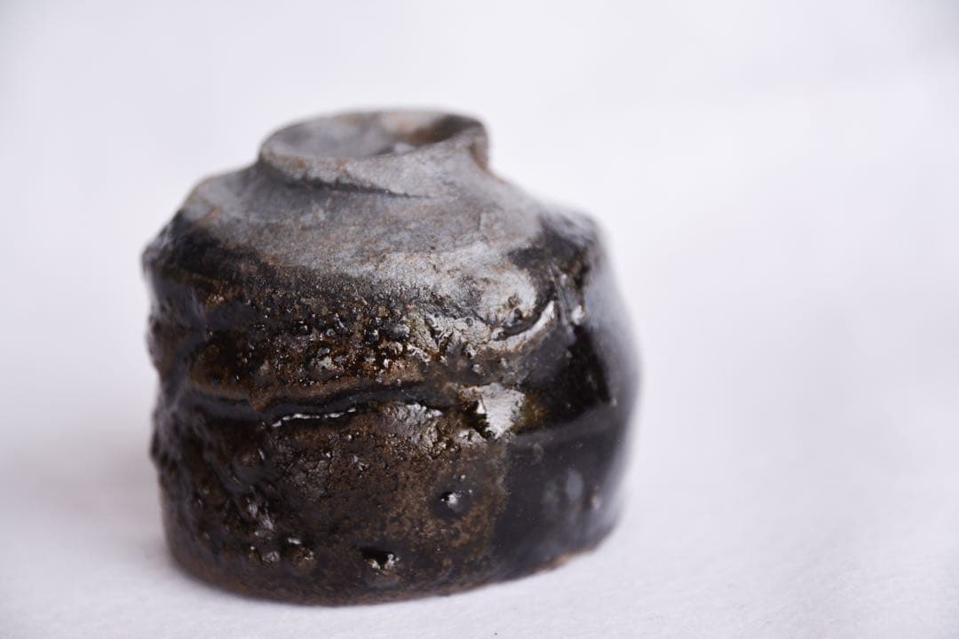 【今西公彦】引出黒 酒呑 黒丹波 丹波焼