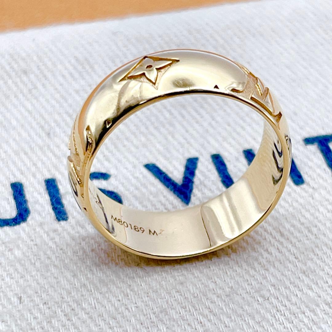 LOUIS VUITTON リング　ネックレス　モノグラム　ゴールド　指輪