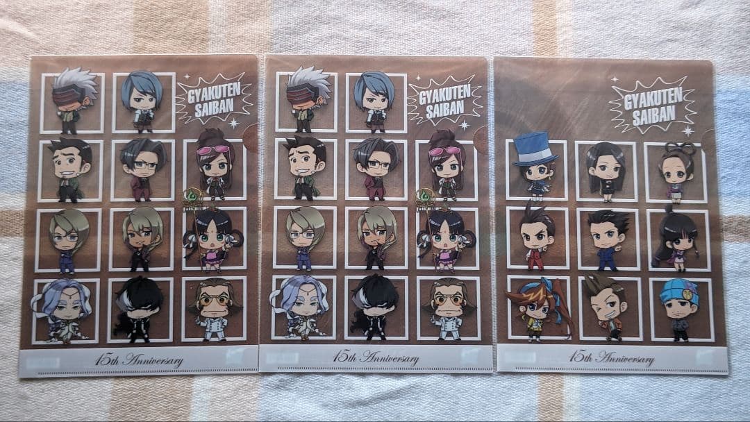 逆転裁判 クリアファイル