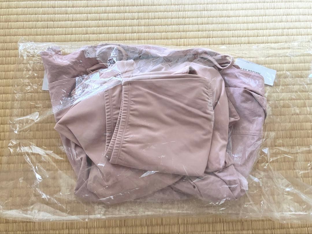 【新品未使用】リリーブラウン 3ピーススウィムウェア（ピンク） 水着 レディース