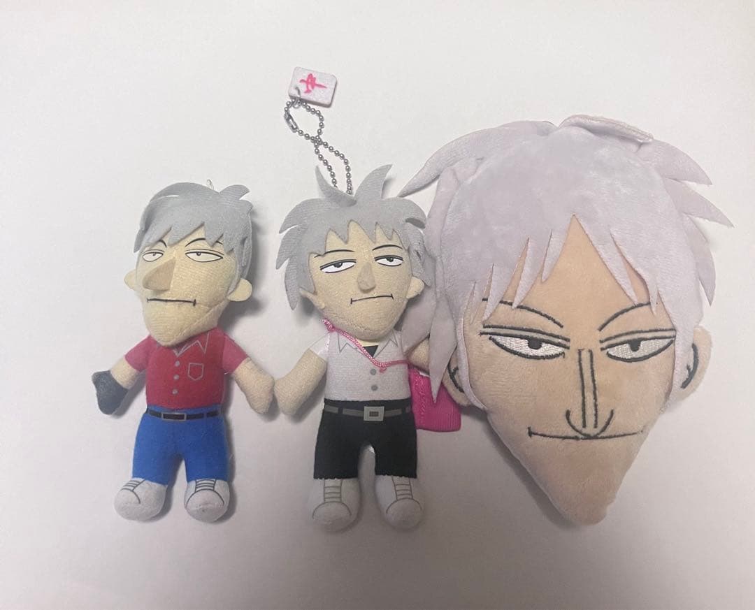 アカギ 赤木しげる ざわざわマスコット・パスケース ぬいぐるみ 福本伸行