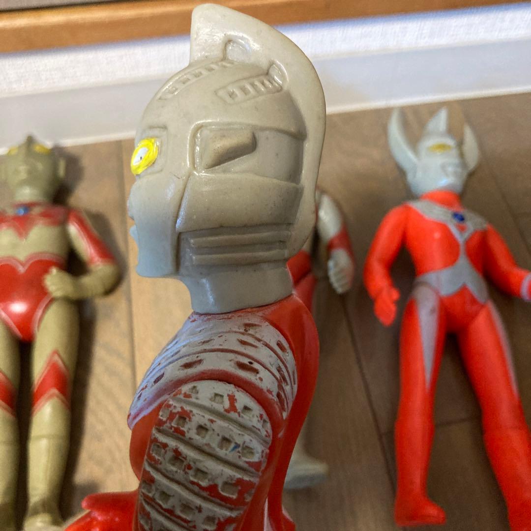 ウルトラマン ソフビ ５体セット ブルマァク マルサン