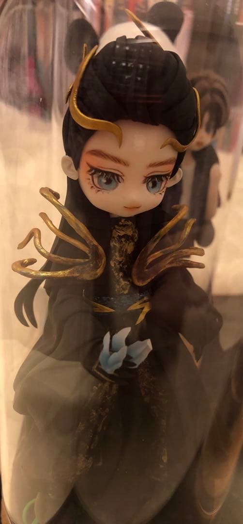 蒼蘭訣　東方青苍　月尊　ワンホーディ王鶴棣　フィギュア ガラスケース付