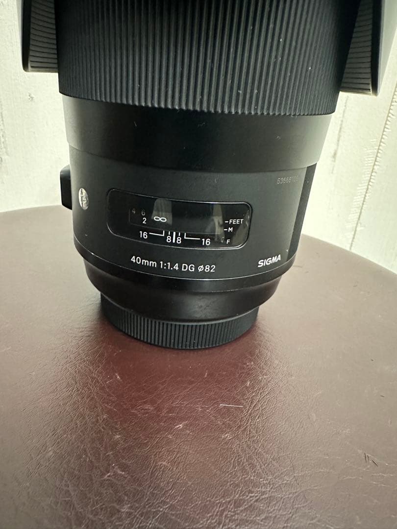 SIGMA 40mm F1.4 DG HSM /EFマウントCanon