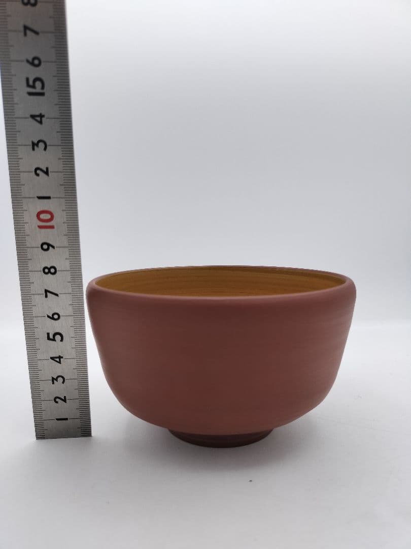 c249 朱泥茶碗 玉翠軒 国三窯　渡辺国三 木箱 茶道具 古物