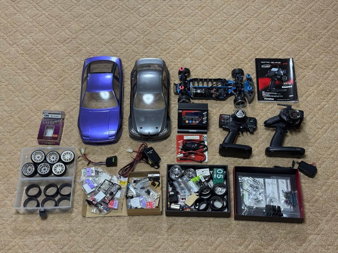 【ドリラジ】ヨコモ ラジコンセット（ボディ2台付き）即ドリ