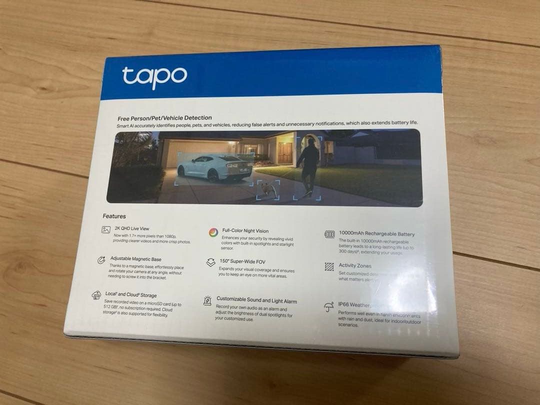 【新品未使用】TP-Link Tapo C425 ×1 (マグネット取付型)