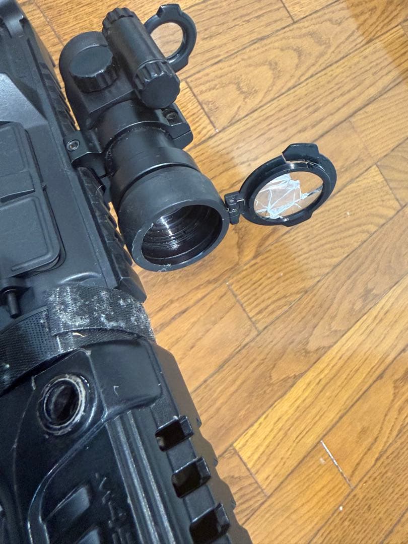 CAA 電動ガン セット ブラック サバイバルゲーム サバゲー