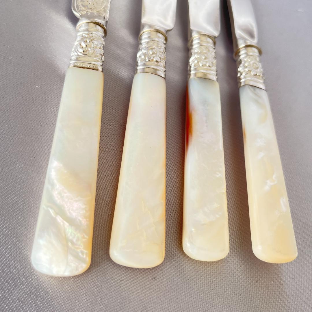 【Allen & Darwin】【白蝶貝 】デザートセット マザーオブパール