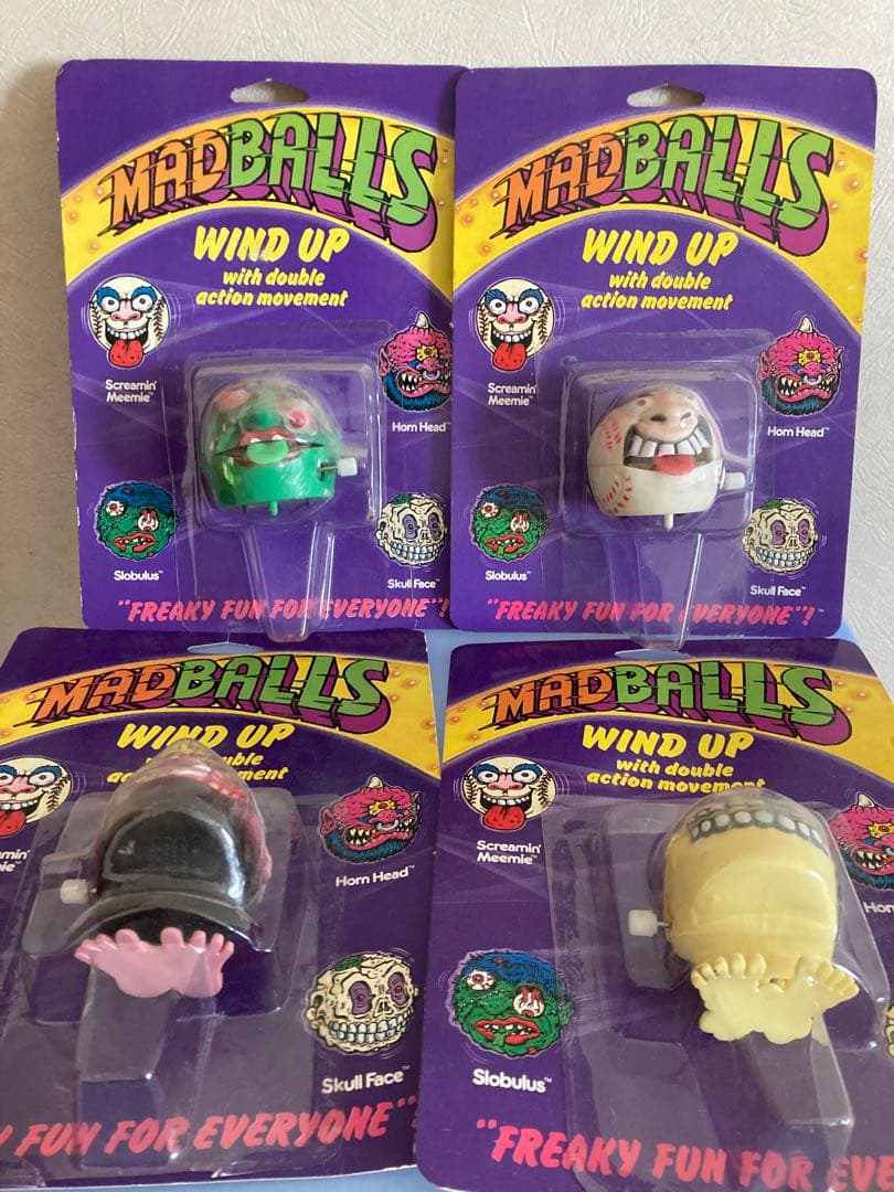 MADBALLS　マッドボール　WIND UP　４体セット