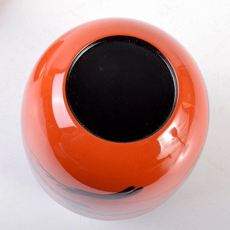 茶道具　山中塗　和田瑾斎造　玄々斎好　曙棗　共箱　V　6878