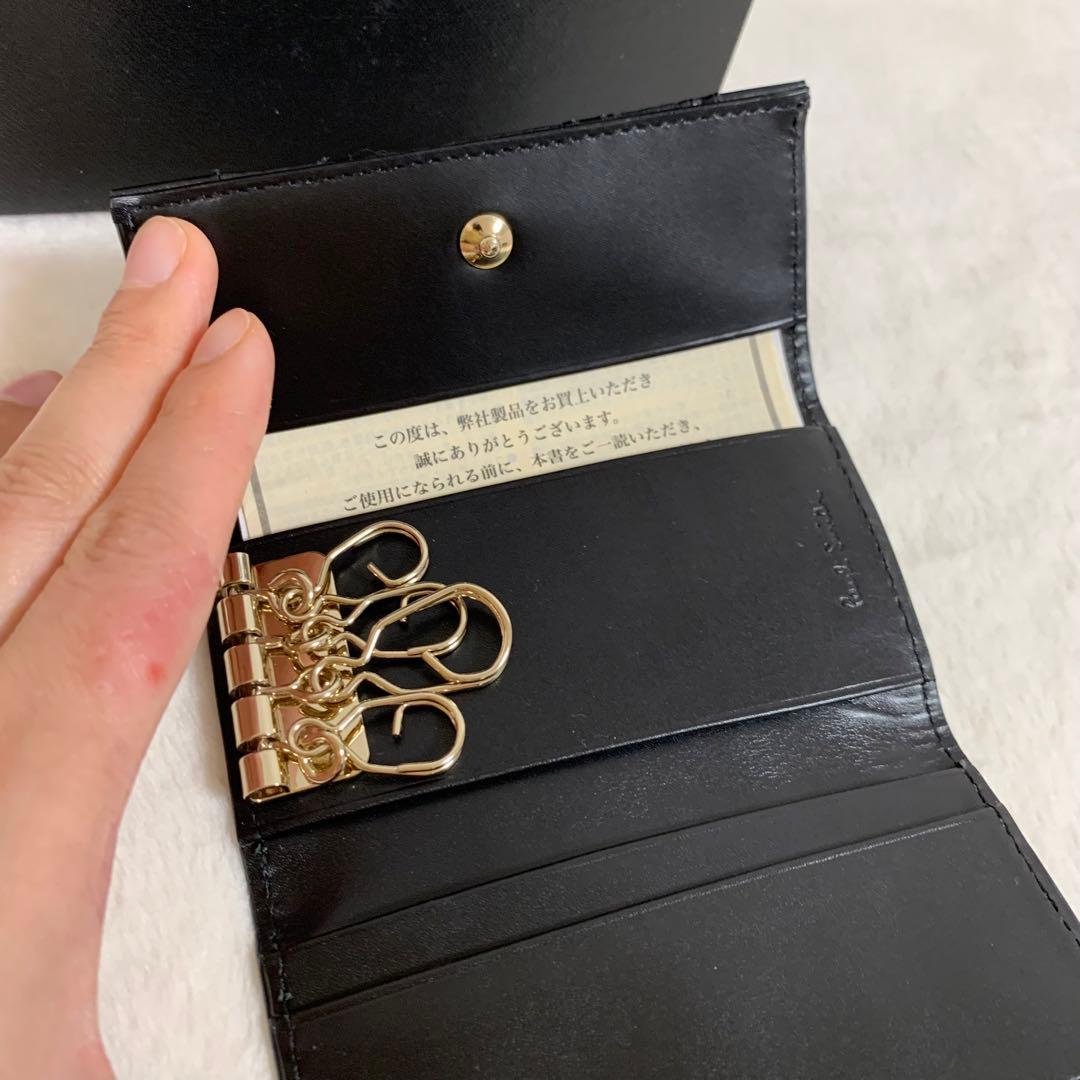 ★箱付き　新品　ポールスミス　革キーケース