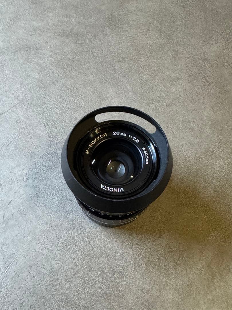 M-ROKKOR 28mm F2.8 ミノルタ