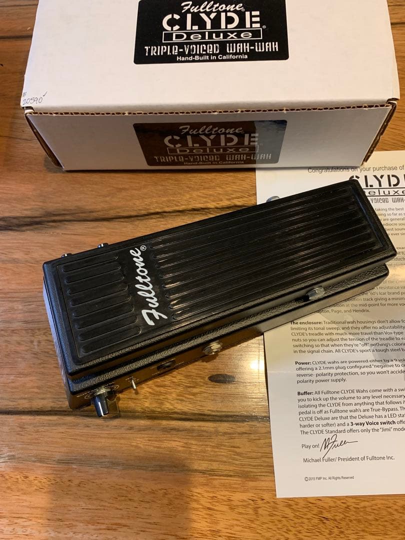 Fulltone Clyde Deluxe ワウペダル