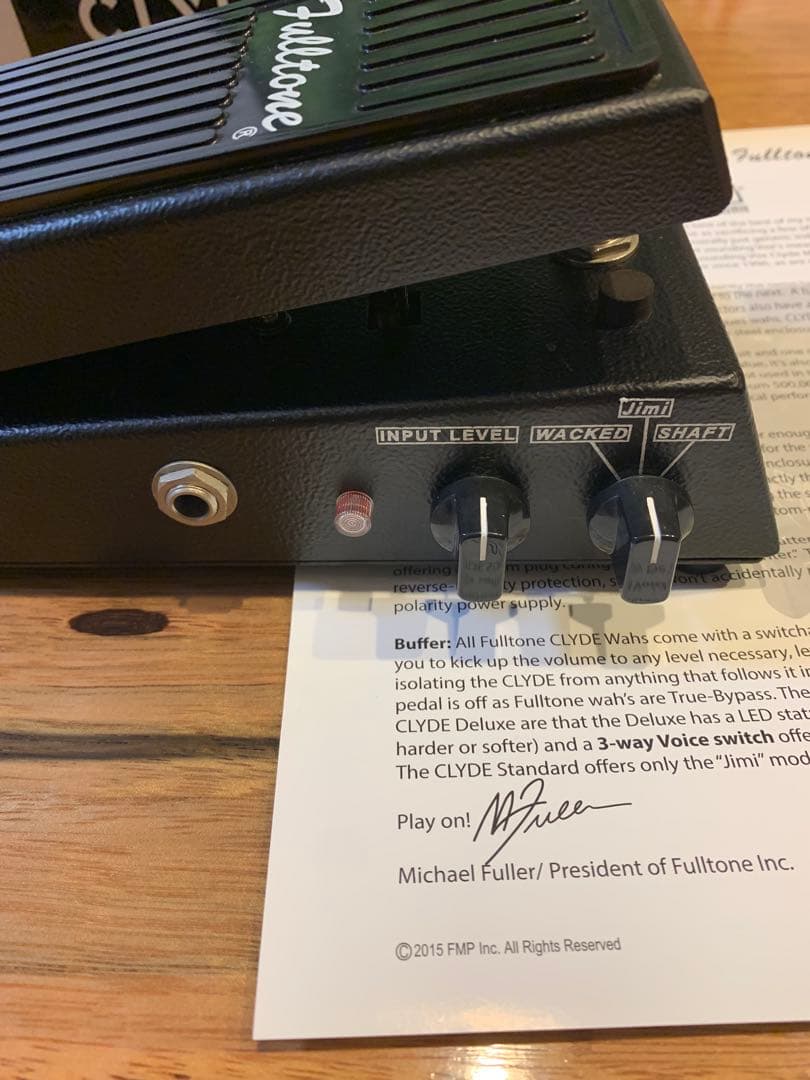 Fulltone Clyde Deluxe ワウペダル