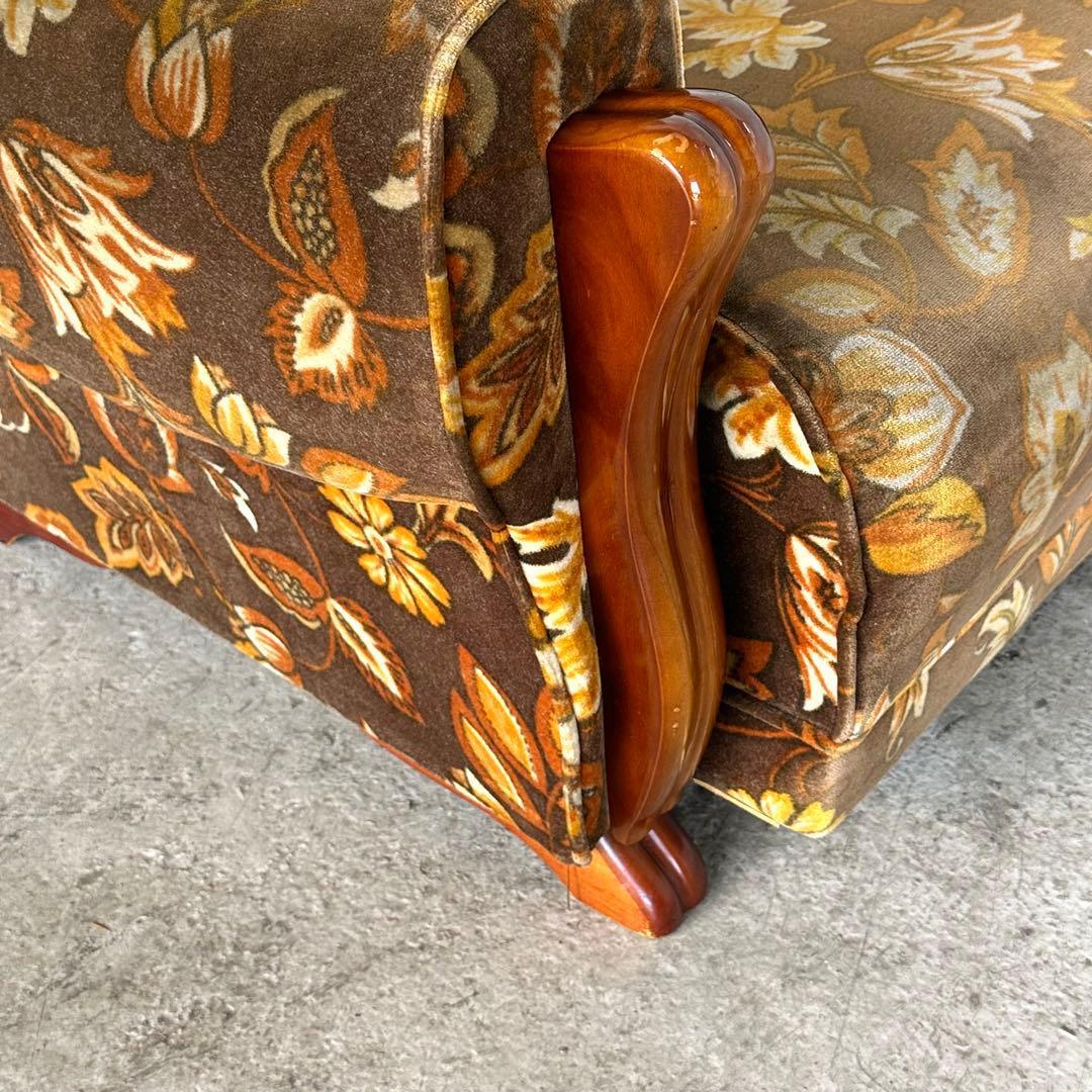 ꧁✿✿✿꧂金華山 ヴィンテージ 70s ミッドセンチュリー ソファー꧁✿✿✿꧂