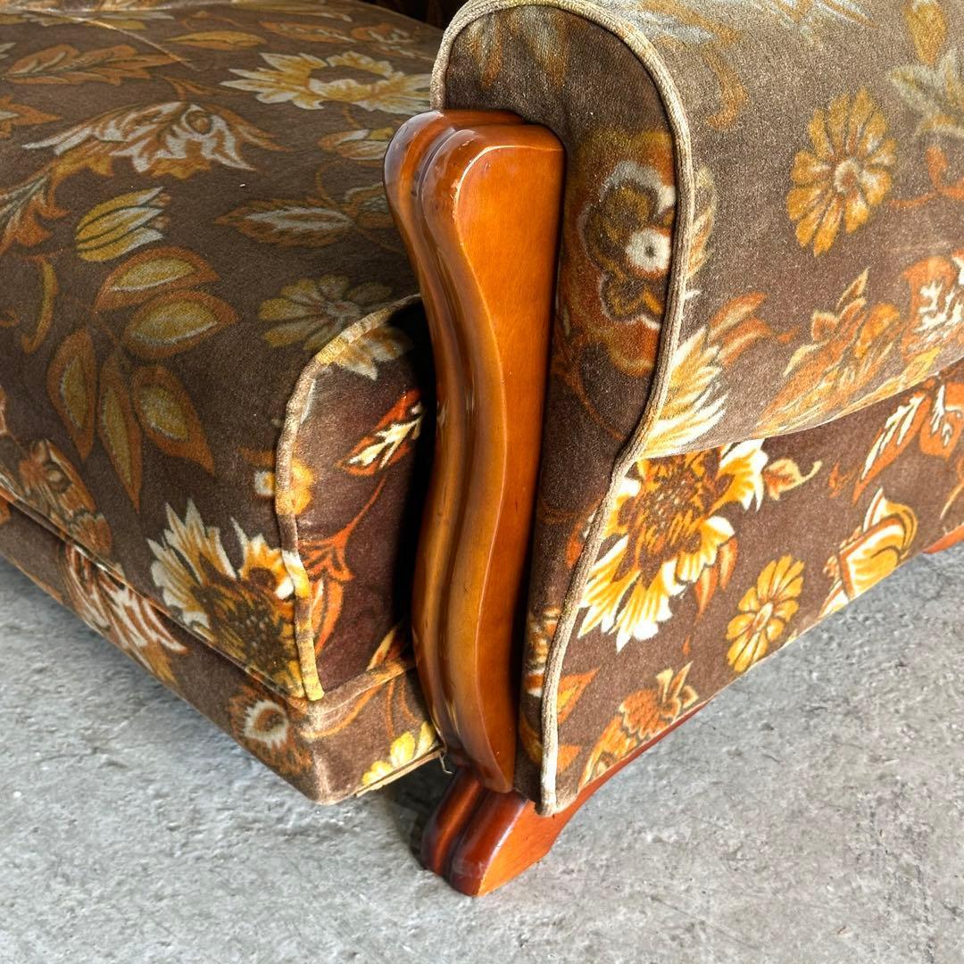 ꧁✿✿✿꧂金華山 ヴィンテージ 70s ミッドセンチュリー ソファー꧁✿✿✿꧂