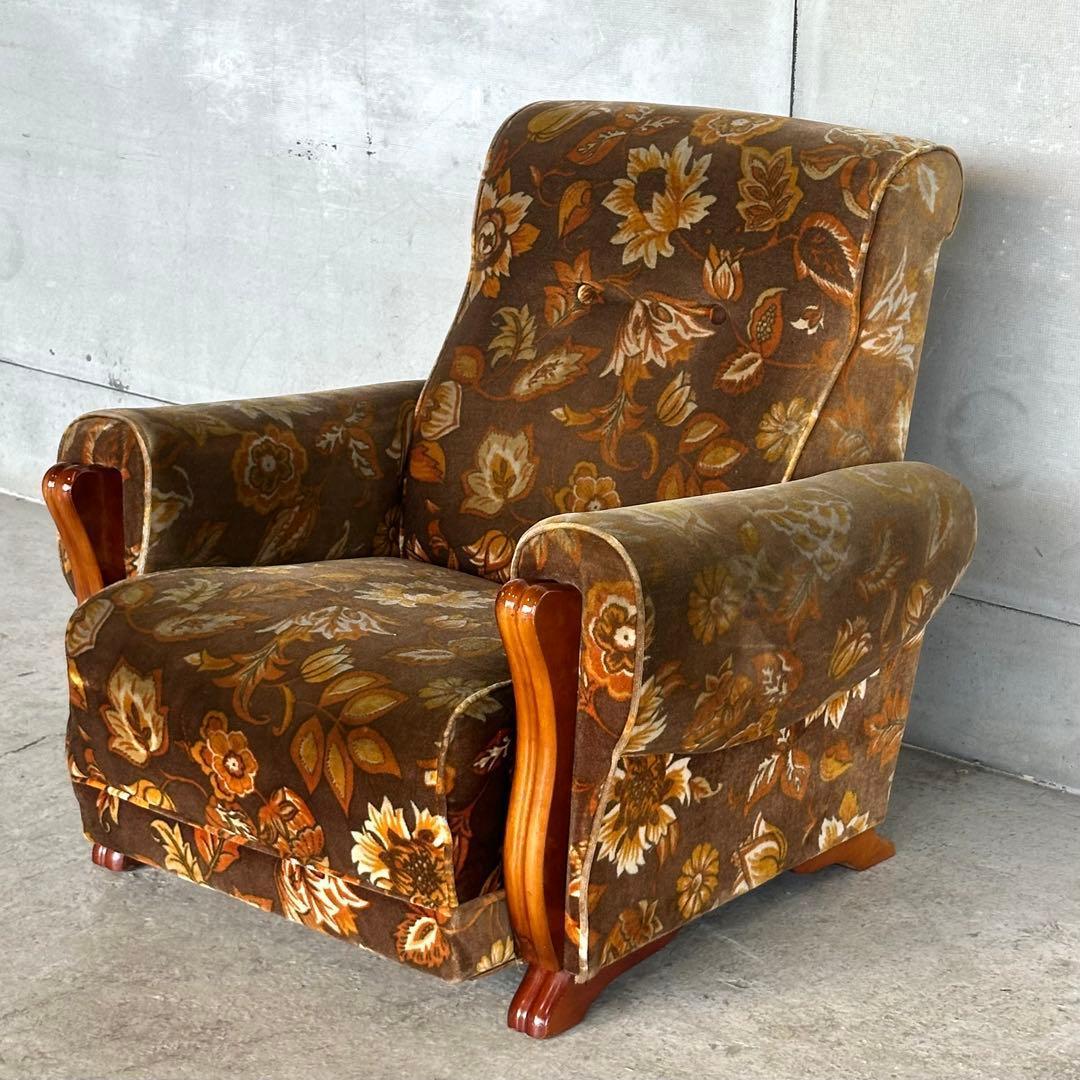 ꧁✿✿✿꧂金華山 ヴィンテージ 70s ミッドセンチュリー ソファー꧁✿✿✿꧂