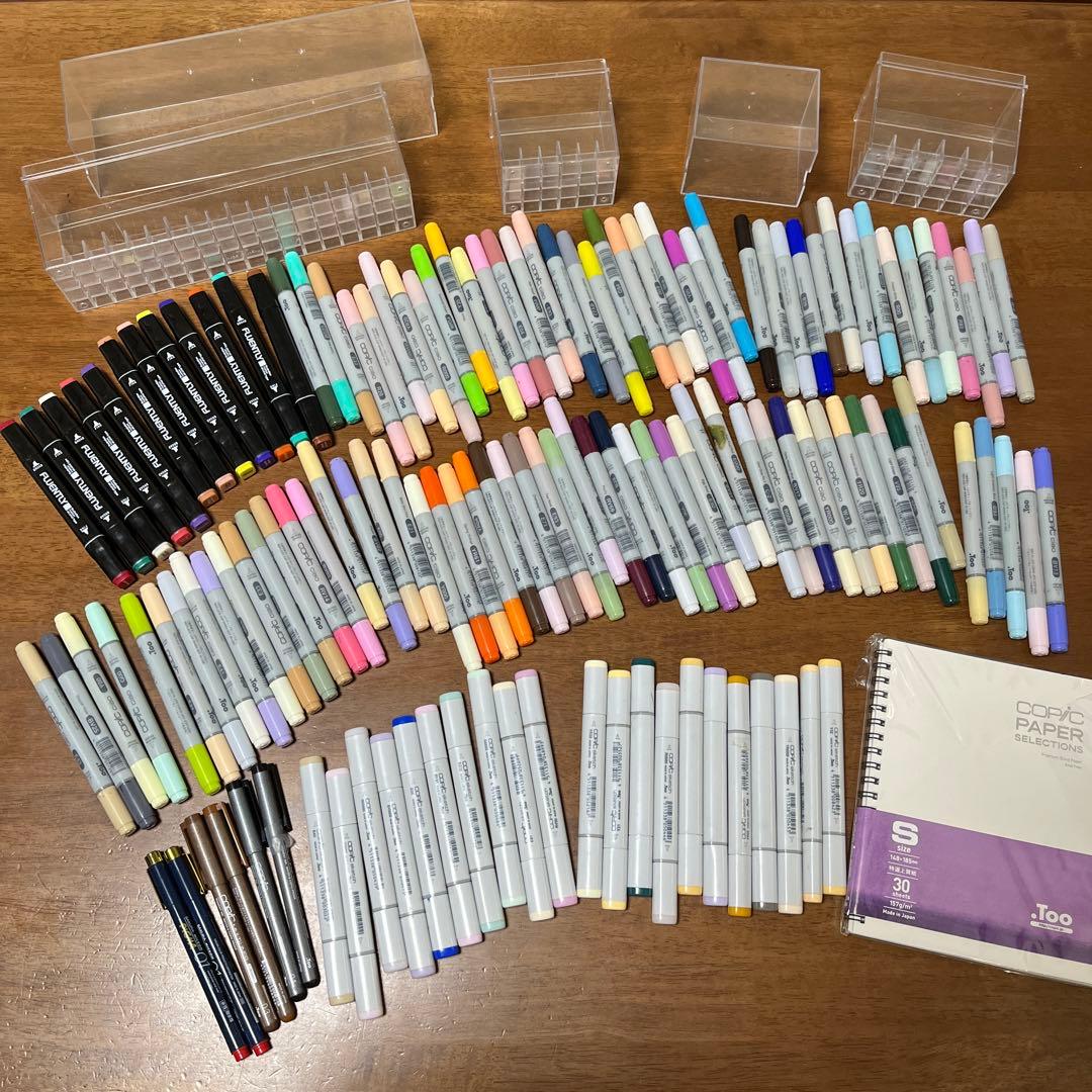 コピック大量‼️ まとめ売り 計131本
