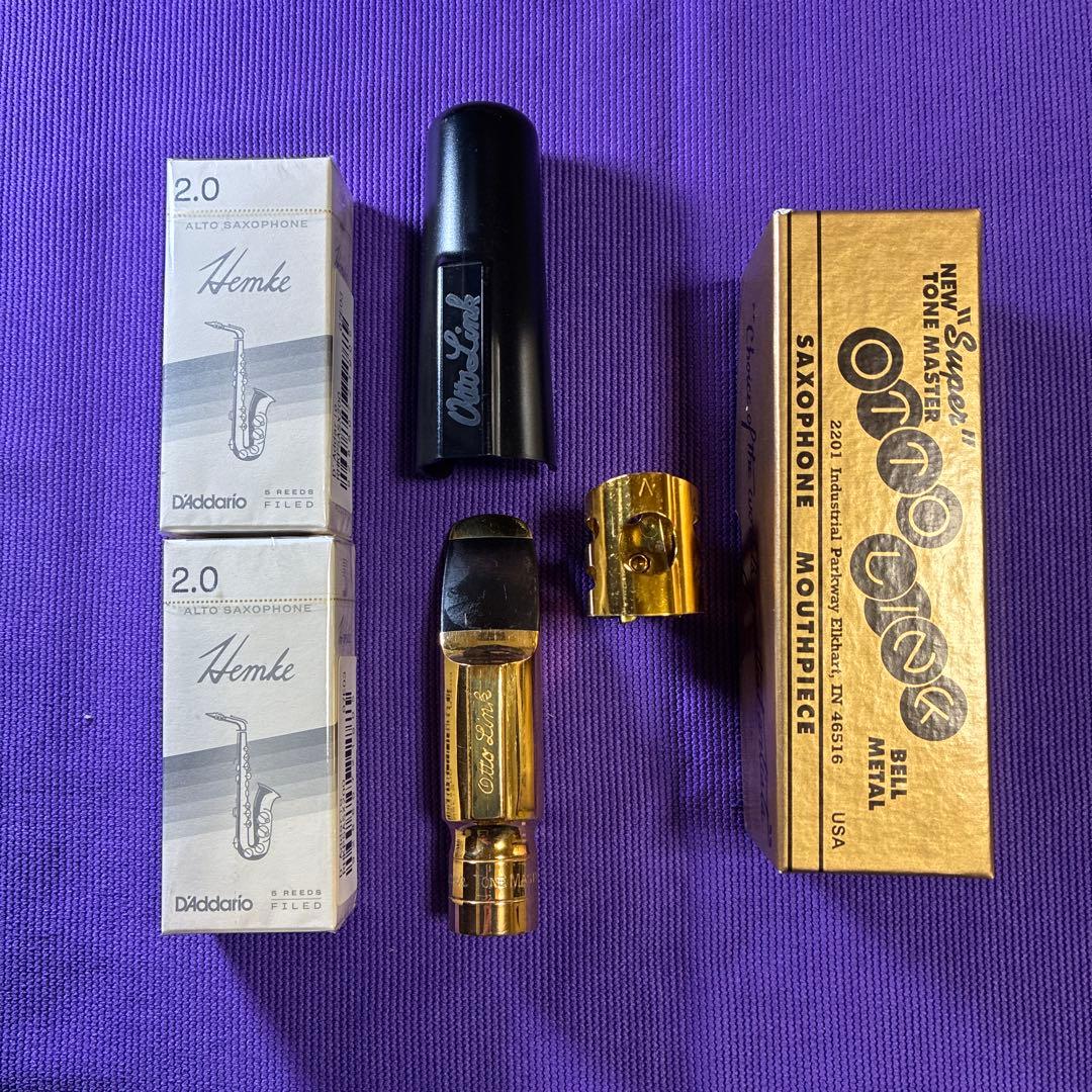 【訳あり】アルトサックス用マウスピース オットーリンク メタル 6⭐︎