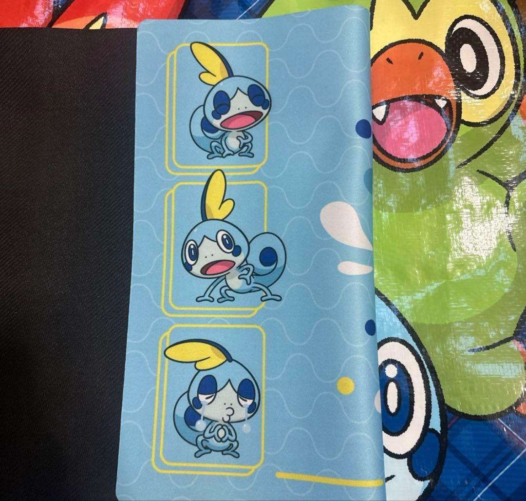 ポケモン　海外　韓国　袋付プレイマット　メッソン