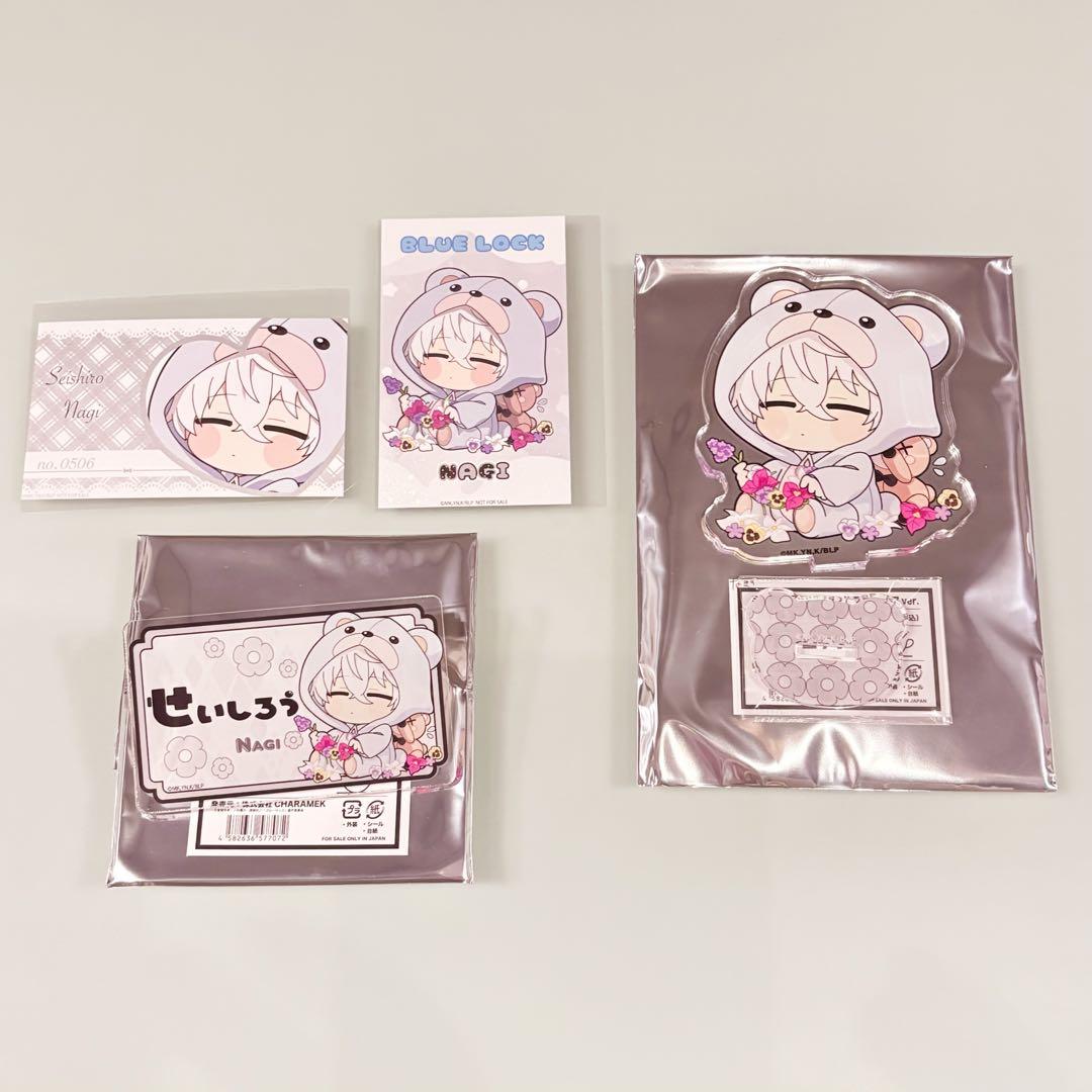 ファボテリア フラワーベア 特典 アクスタ アクリルバッジ 凪誠士郎